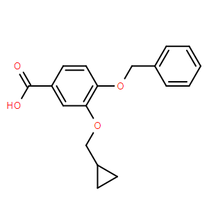 3-环丙基甲氧基-4-苯甲氧基苯甲酸