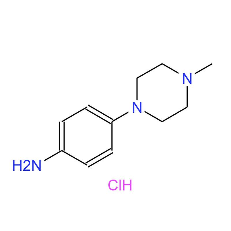 4-(4-甲基哌嗪-1-基)苯胺 二盐酸盐，125819-00-3