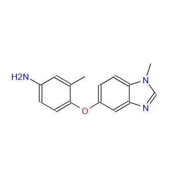 Benzenamine, 3-methyl-4-[(1-methyl-1H-benzimidazol-5-yl)oxy]-