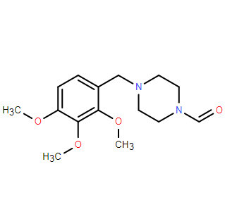 4-[(2,3,4-三甲氧基苯基)甲基]哌嗪-1-甲醛
