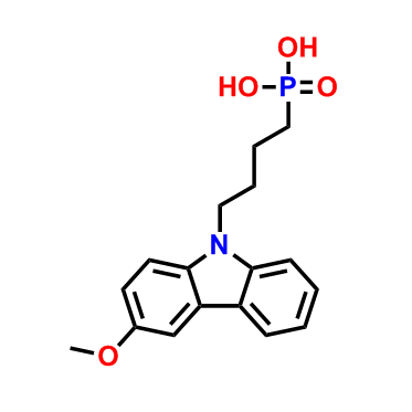 (4-(3-methoxy-9H-carbazol-9-yl)butyl)phosphonic acid