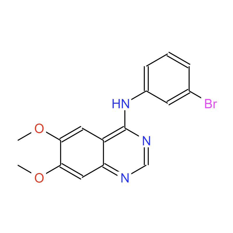 4-[(3-溴苯基)氨基]-6,7-二甲氧基喹啉，PD 153035，153436-54-5