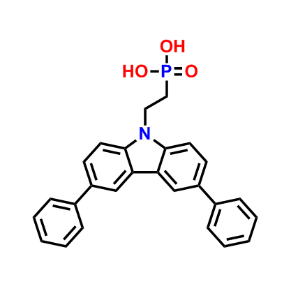 (2-(3,6-diphenyl-9H-carbazol-9-yl)ethyl)phosphonic acid