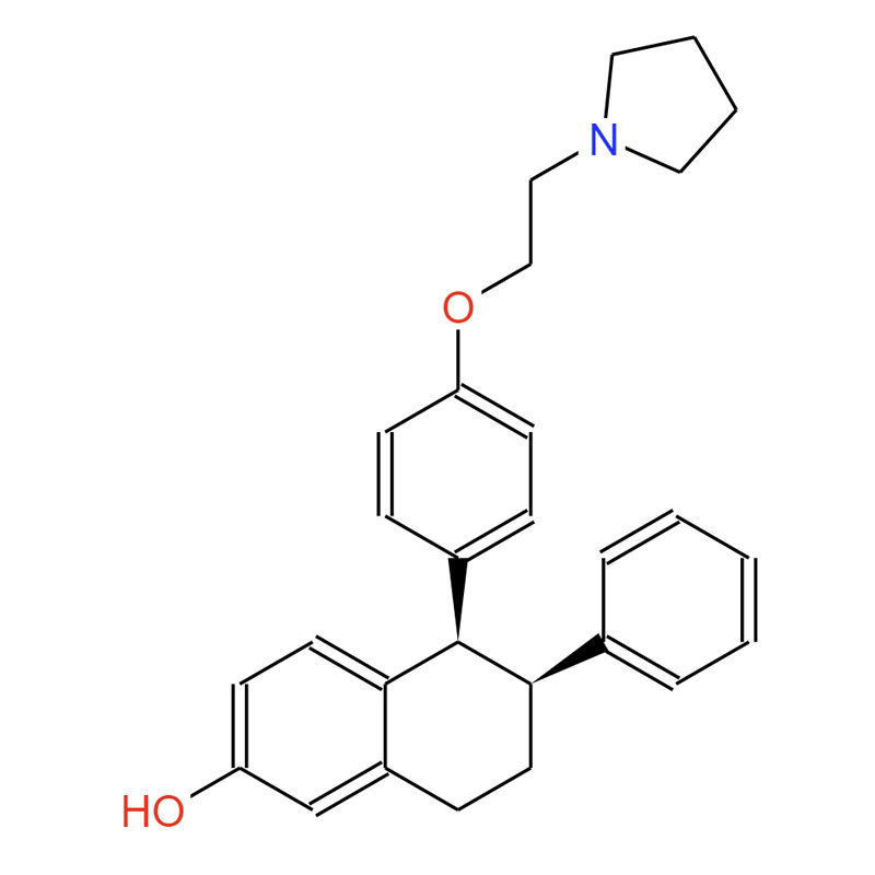 拉索昔芬，Lasofoxifene，180916-16-9
