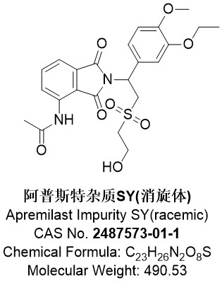 阿普斯特杂质SY(消旋体)，2487573-01-1