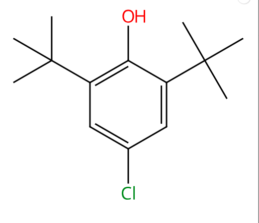 2,6-二叔丁基-4-氯苯酚