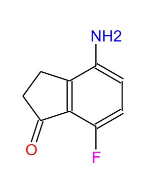 4-氨基-7-氟-2,3-二氢-1H-茚-1-酮