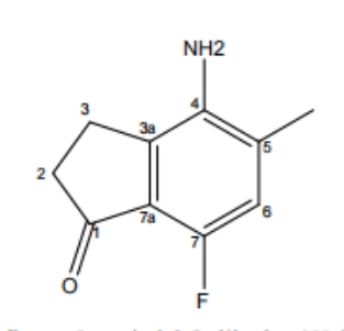 4-amino-7-fluoro-5-methyl-2,3-dihydro-1H-inden-1-one