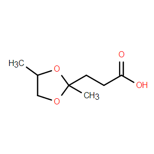 1,3-二氧戊环-2-丙酸，2,4-二甲基