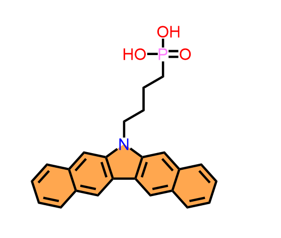 (4-(6H-dibenzo[b,h]carbazol-6-yl)butyl)phosphonic acid
