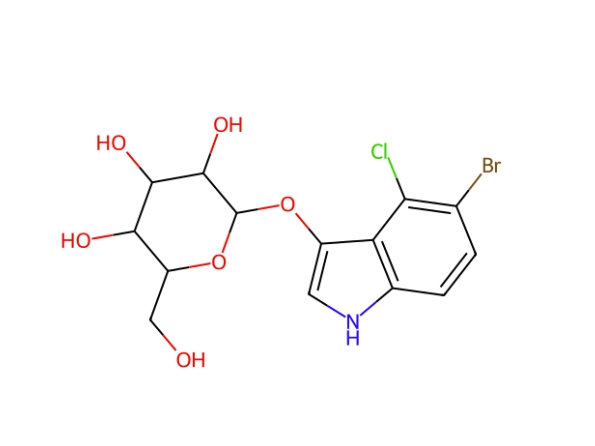 5-溴-4-氯-3-吲哚基-β-D-吡喃葡萄糖苷 15548-60-4 5-Bromo-4-chloro-3-indolyl β-D-glucopyranoside