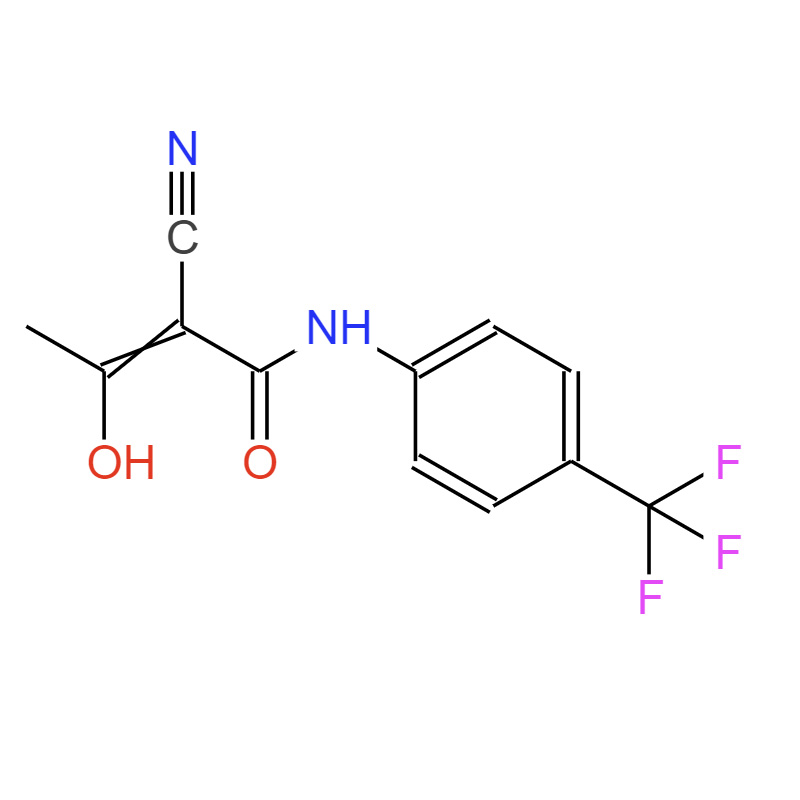 2-氰基-3-羟基-N-[4-(三氟甲基)苯基]-2-丁烯酰胺，108605-62-5
