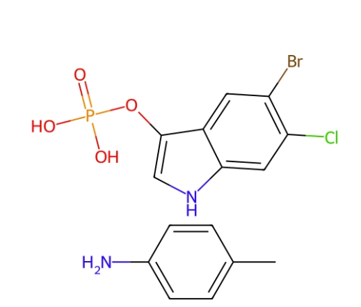 6769-80-8 5-溴-6-氯-3-吲哚磷酸酯，对甲苯胺盐