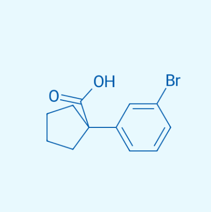 1-(3-溴苯基)环戊烷-1-甲酸  143328-23-8