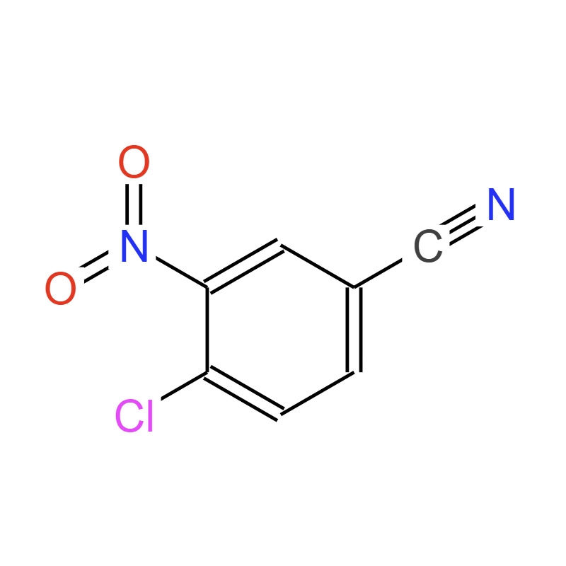 4-氯-3-硝基苯甲腈，939-80-0，4-CHLORO-3-NITROBENZONITRILE