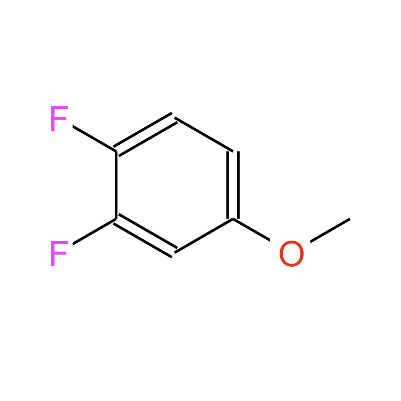 3,4-二氟苯甲醚，3,4-Difluoroanisole，115144-40-6