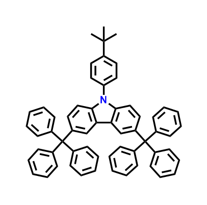 9-（4-（叔丁基）苯基）-3,6-三苯甲基-9H-咔唑