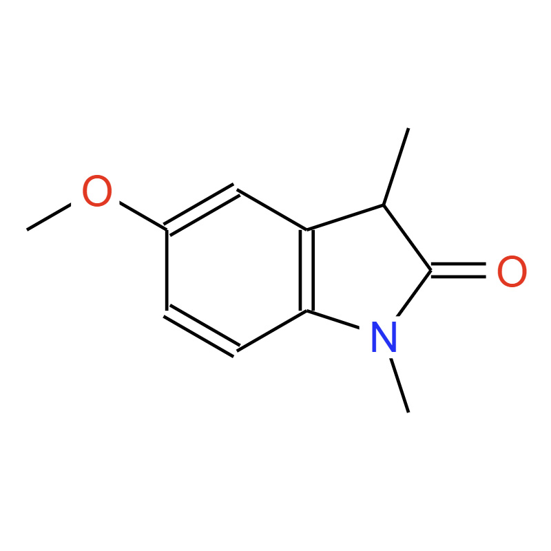 1,3-二甲基-5-甲氧基吲哚啉-2-酮，116707-99-4