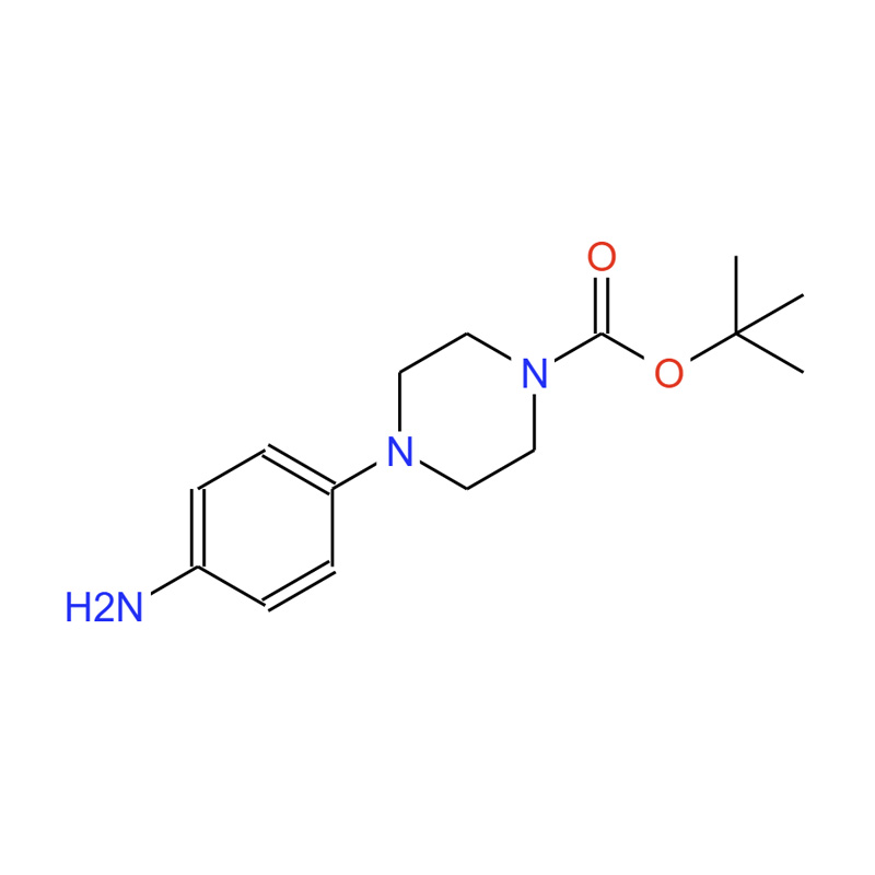 1-BOC-4-(4-氨基苯基)哌嗪，170911-92-9，1-BOC-4-(4-aminophenyl)piperazine