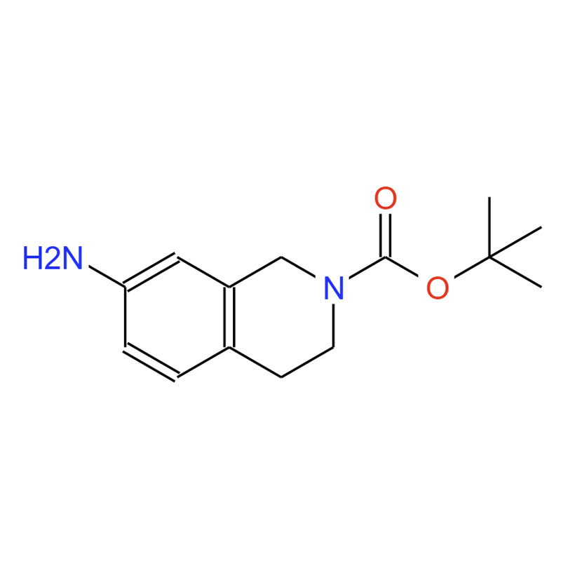 7-氨基-1,2,3,4-四氢异喹啉-2-甲酸叔丁酯，171049-41-5