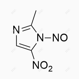  2-methyl-5-nitro-1-nitroso-1H-imidazole	N-亚硝基吗啉硝唑杂质