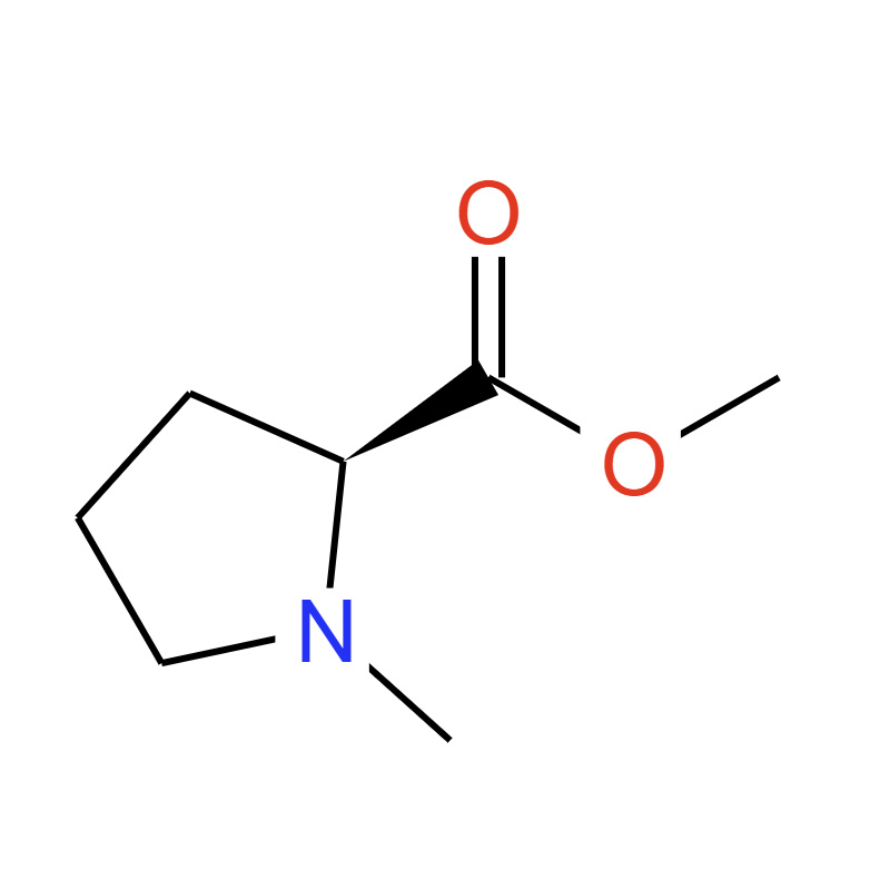 1-甲基吡咯烷-2-甲酸甲酯，27957-91-1，1-Methyl-L-proline methyl ester