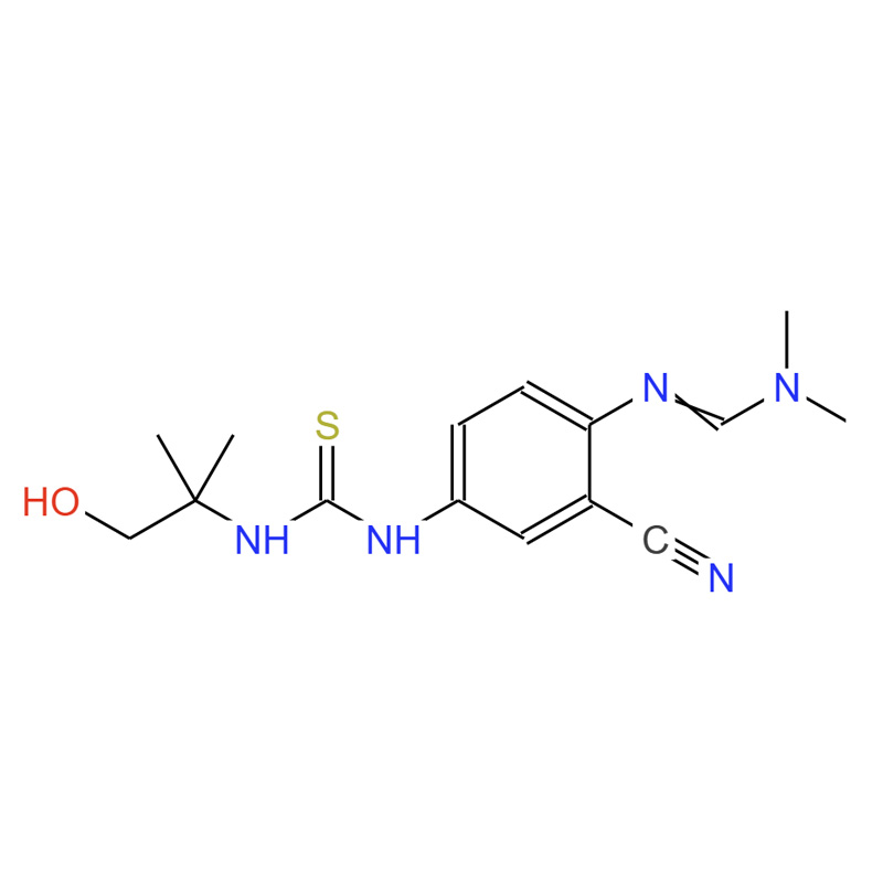 1-(3-氰基-4-(二甲胺基)亚甲胺，937263-23-5