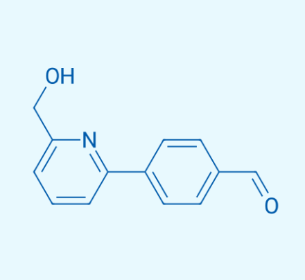 2-(4-甲酰基苯基)-6-(羟基甲基)吡啶  618092-18-5