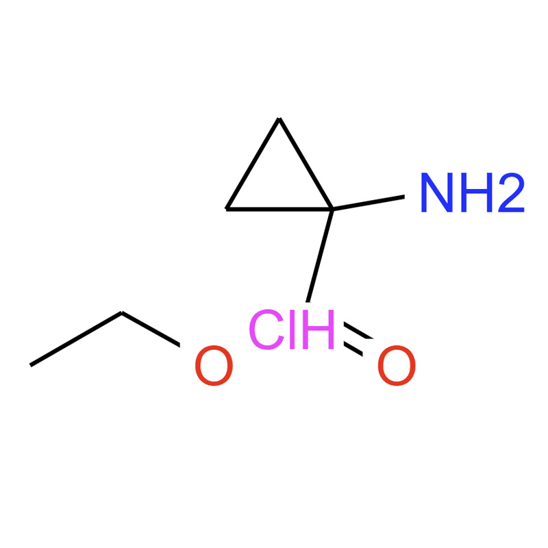 1-氨基环丙烷-1-甲酸乙酯盐酸盐，42303-42-4，H-Acpc-OEt.HCl