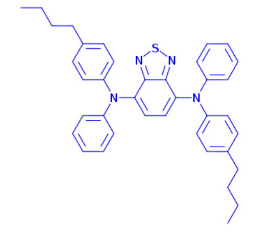 4,7-di(N-phenyl-N-(4-n-butylphenyl)amino)-2,1,3-benzothiadiazole 1221274-69-6