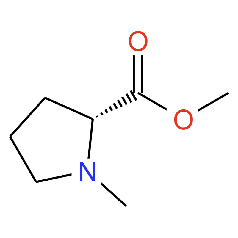 R-1-甲基-2-吡咯烷甲酸甲酯，114883-82-8