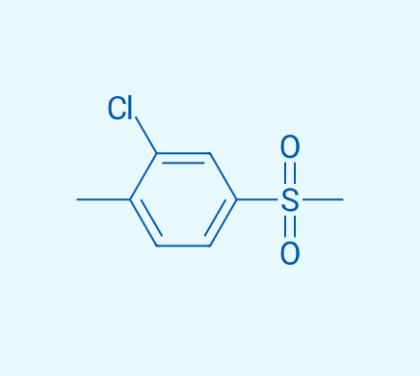 2-氯-4-(甲磺酰基)甲苯  1671-18-7