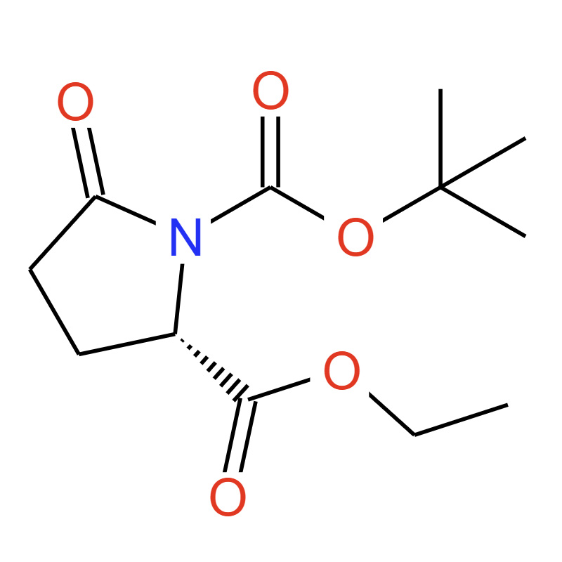 BOC-L-焦谷氨酸乙酯，144978-12-1，Boc-L-Pyr-OEt