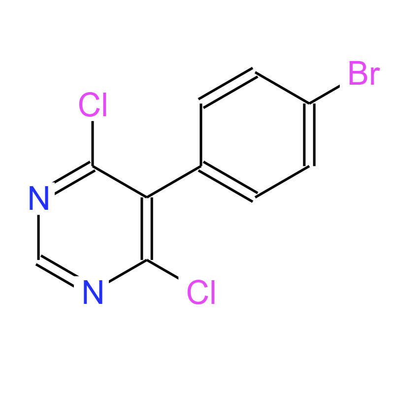 5-（4-溴苯基）-4,6-二氯嘧啶，146533-41-7