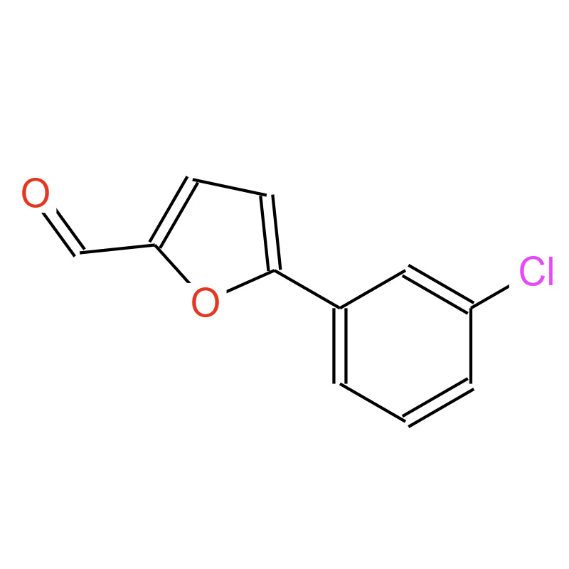 5-(3-氯苯)糠醛，22078-59-7