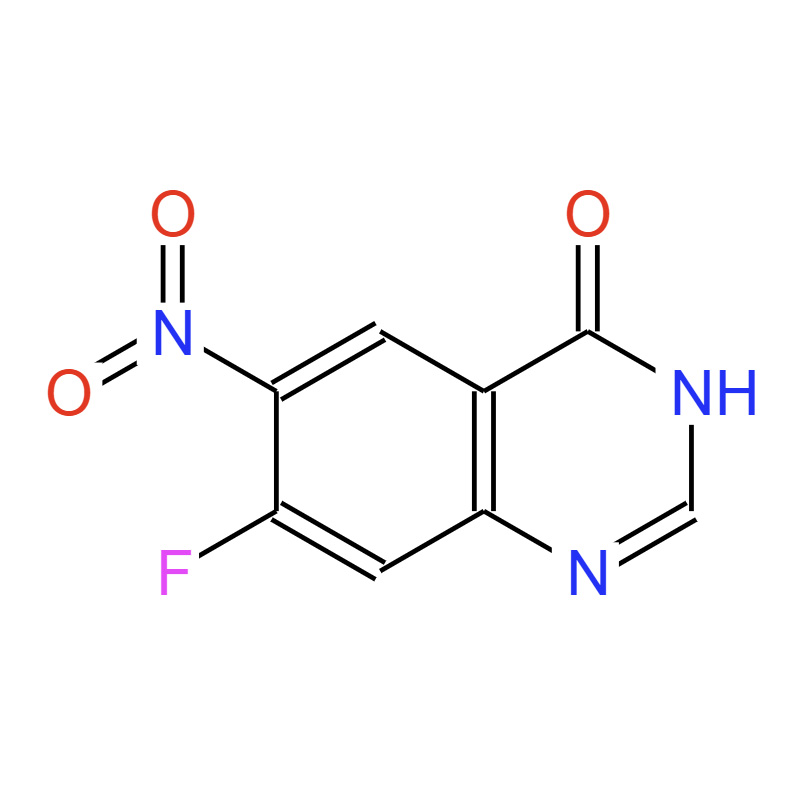 7-氟-6-硝基-4-羟基喹唑啉，162012-69-3