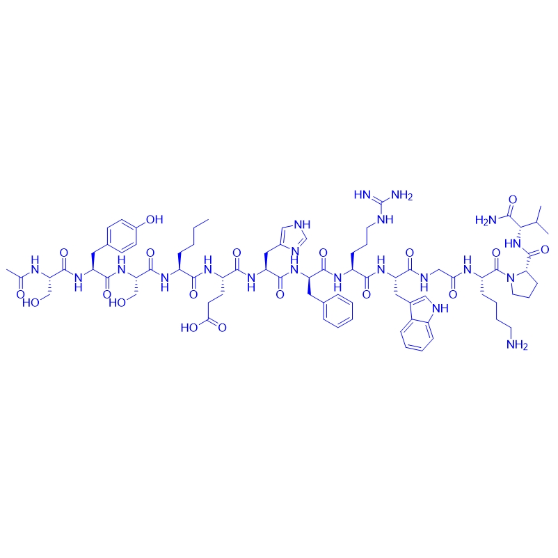 美拉诺坦I/75921-69-6；1566590-77-9(醋酸盐)/Melanotan I/MT1