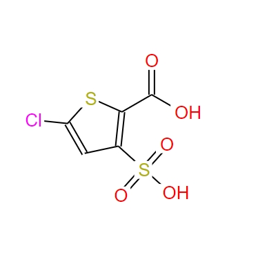 5-氯-2-羧基-3-噻吩磺酸