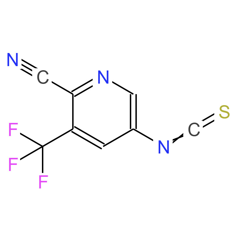 5-异硫氰基-2-氰基-3-三氟甲基吡啶，951753-87-0