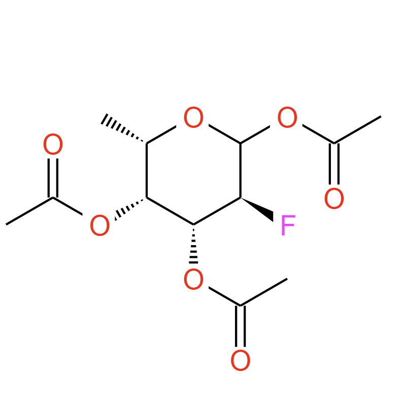 2,6-二脱氧-2-氟-L-吡喃半乳糖三乙酸酯，188783-78-0