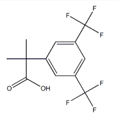 2-(3,5-二(三氟甲基)苯基)-2-甲基丙酸（奈妥吡坦中间体）
