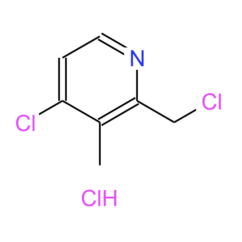 4-氯-2-氯甲基-3-甲基吡啶盐酸盐，152402-97-6