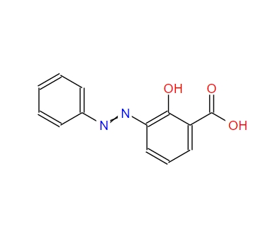 Benzoic acid, 2-hydroxy-3-(2-phenyldiazenyl)-