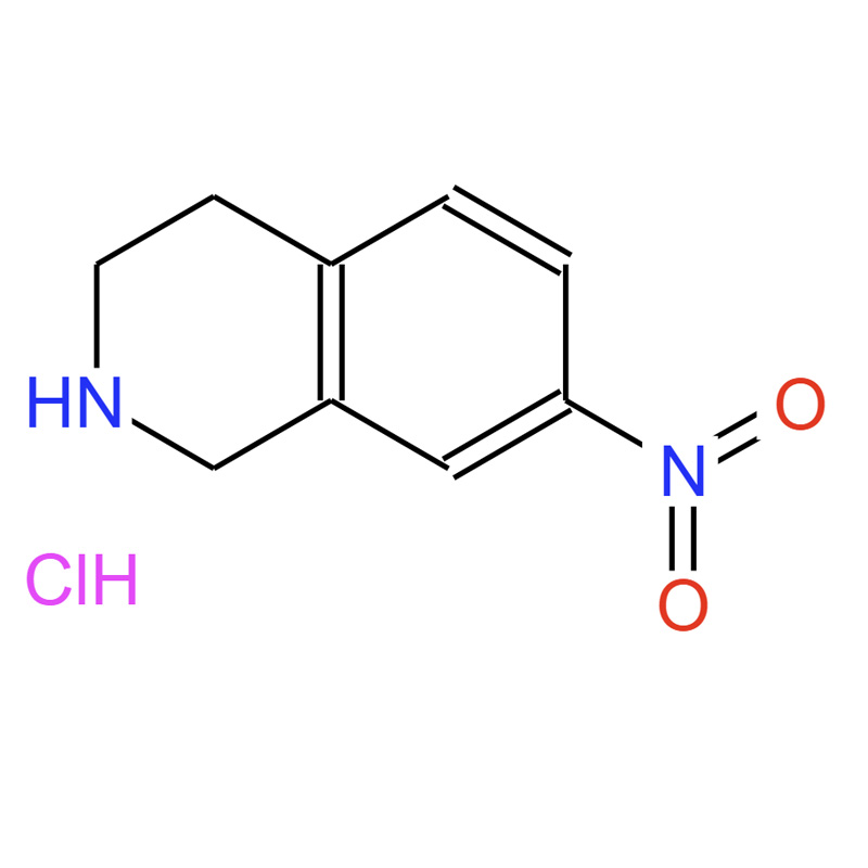 7-硝基-1,2,3,4-四氢异喹啉盐酸盐，99365-69-2