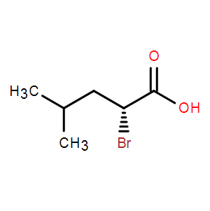 (R)-2-溴-4-甲基戊酸