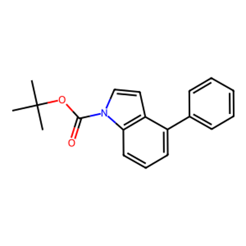 4-苯基-1H-吲哚-1-羧酸叔丁酯