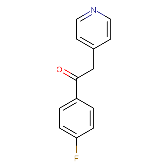 1-(4-氟苯基)-2-吡啶-4-基-乙酮