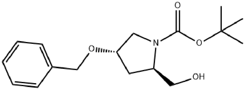 (2R,4S)-1-BOC-4-(苄氧基)-2-(羟甲基)吡咯烷