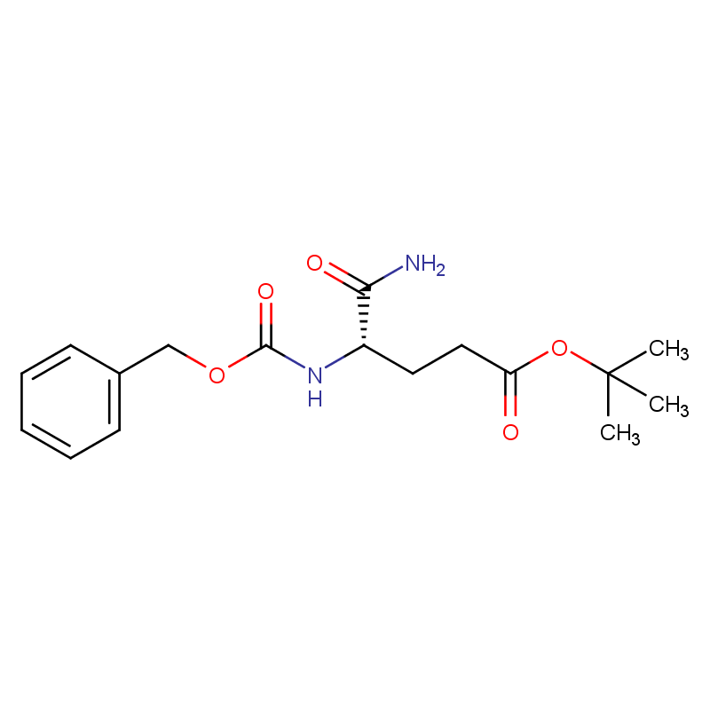 (S)-5-氨基-4-(苄氧基羰基氨基)-5-氧代戊酸叔丁酯 17191-52-5