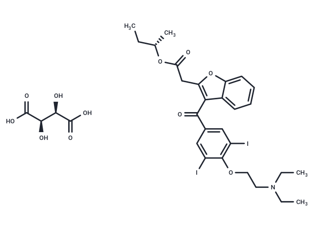 Budiodarone 酒石酸|T74678|TargetMol